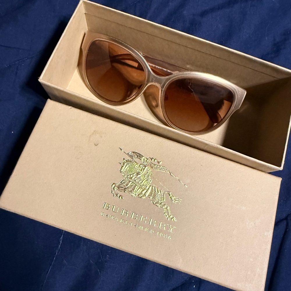 Burberry Women's Tan Sunglasses